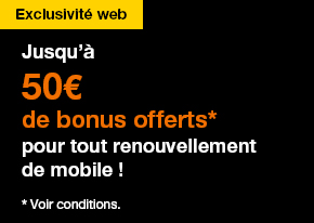 exclu web bonus 50€ 